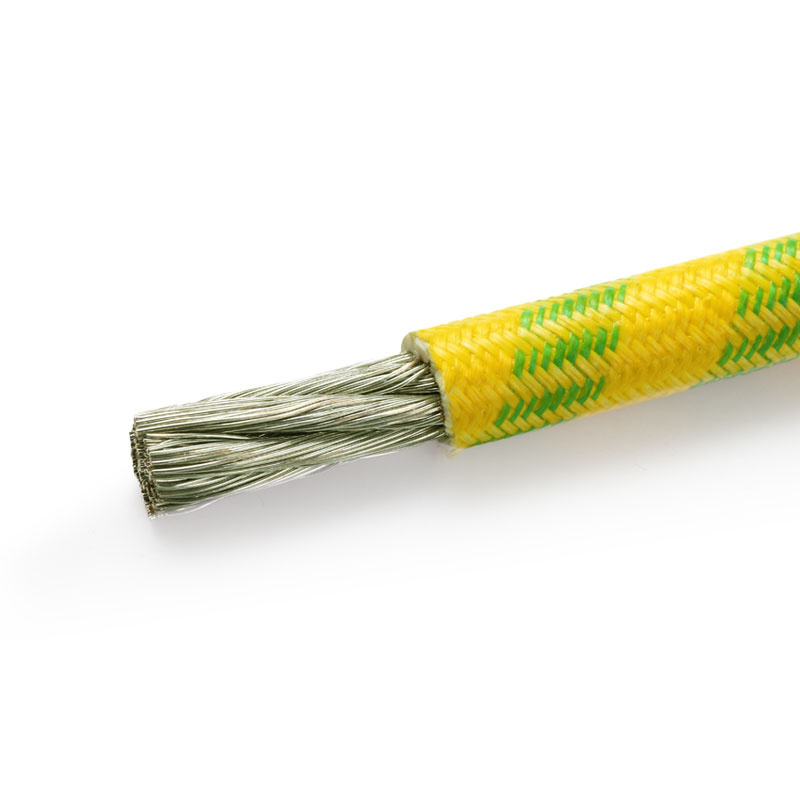 Glass Fiber Insulation Wire Silicone Fire Proof 22AWG High Temperature Cable