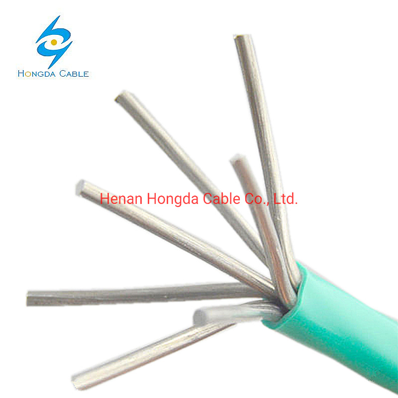 Green Yellow Aluminium Electrical Wire 16mm 25mm 50mm