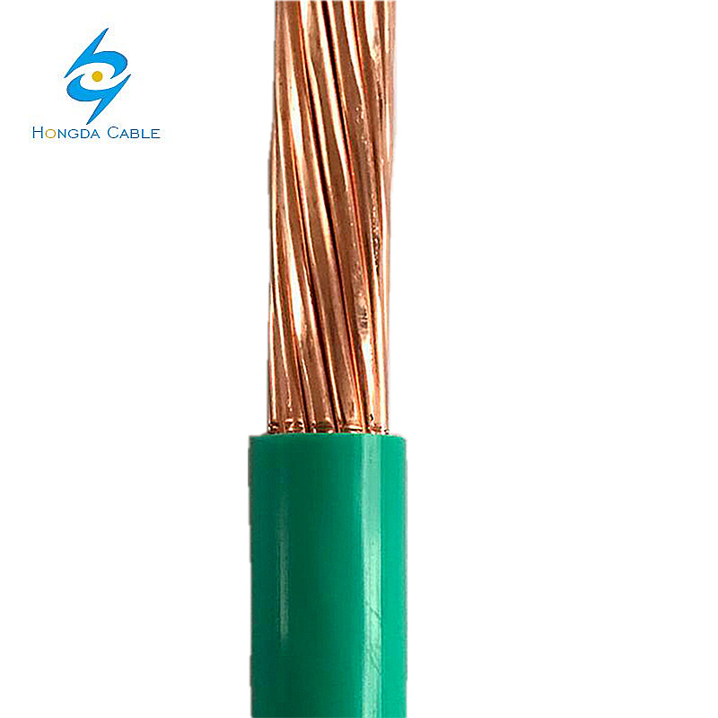Grounding Yellow/Green 35sqmm 2AWG Earth Cable H07V-U H07V-R 450/750V