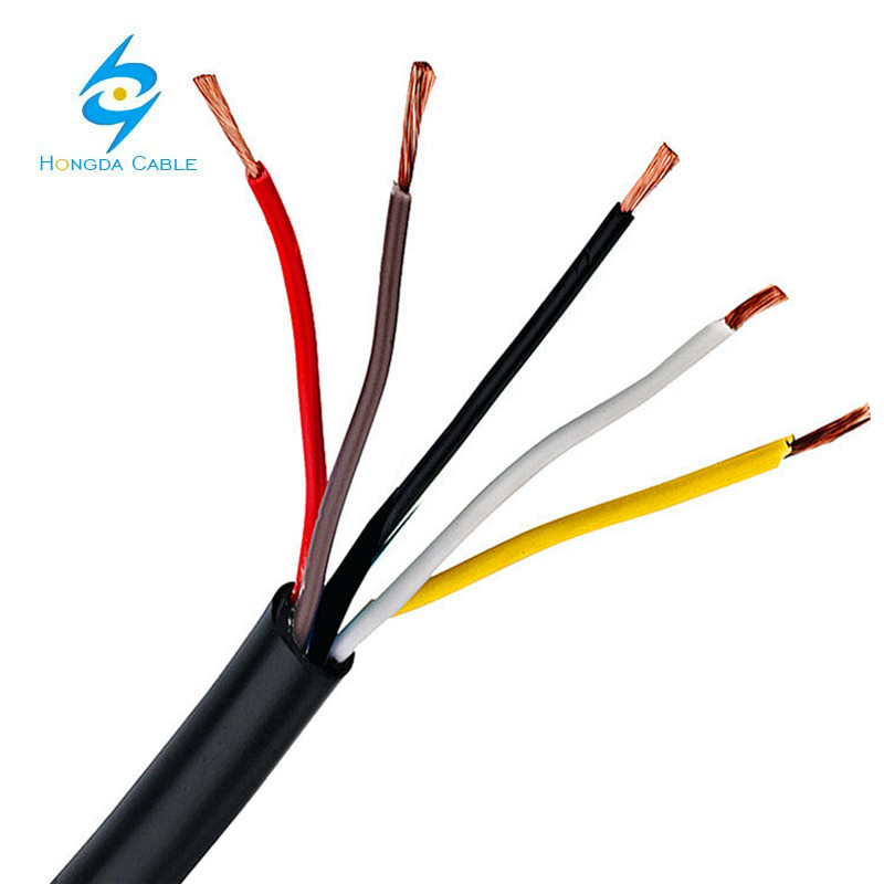 H07VV-F-Wire-Vtmb-Cable-Vtlb-Electrical Fil Cuivre Flexible Isolé PVC Rvv 1.5 2.5 4