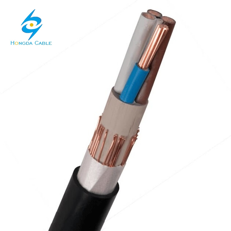 Halogen-Free N2xch Power Cables with Concentric Conductor