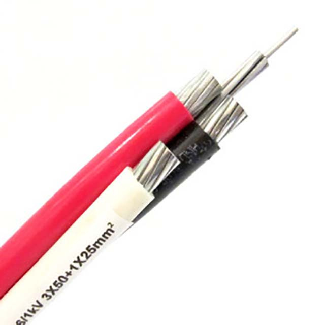 LV Overhead Application and 120mm XLPE Insulation Aluminum Bunched Wire Cable Price