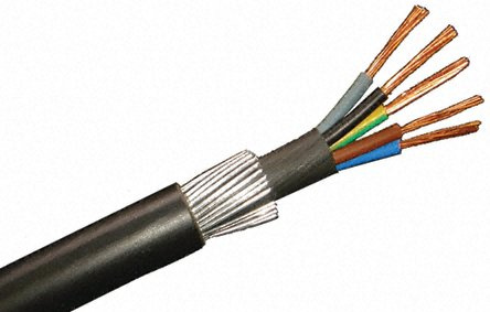 Low Voltage 4*2.5 Copper Armored Swa Underground XLPE Cable