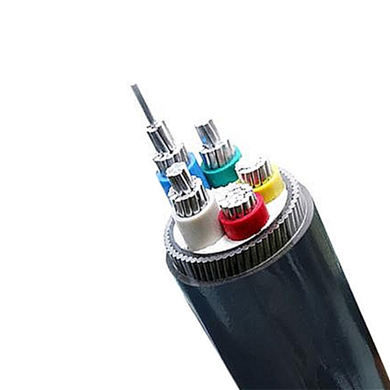 Low Voltage Factory Price LV Yjlv Yjlv32 0.6/1kv Single 1 2 3 4 5 Core XLPE PVC Swa Armored Underground Aluminium Power Cable