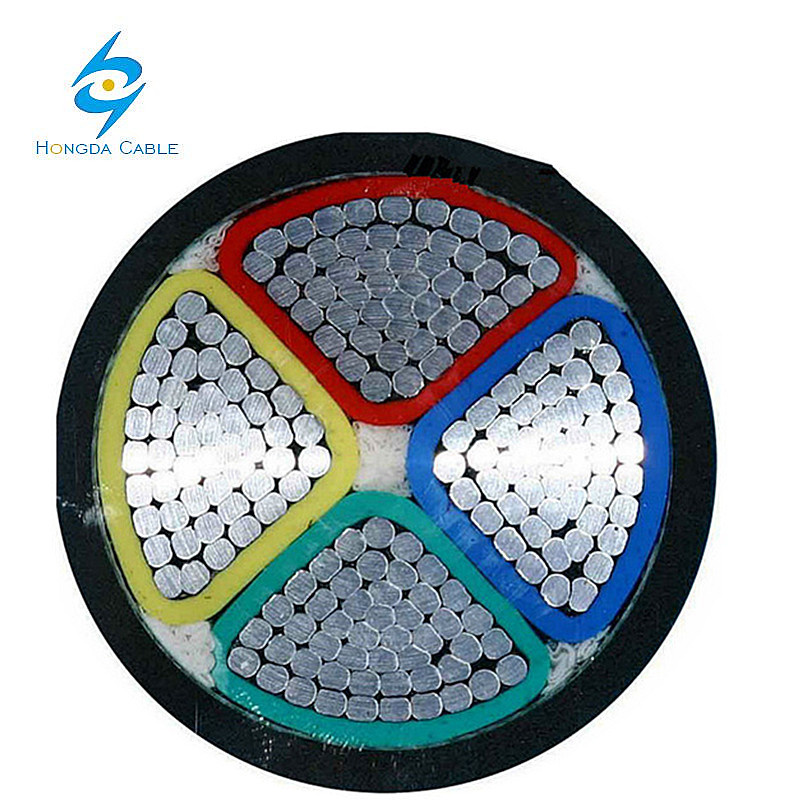 Low Voltage Na2xy Cables 4*150mm2 Al XLPE PVC 4 Cores Underground Aluminum Power Cable
