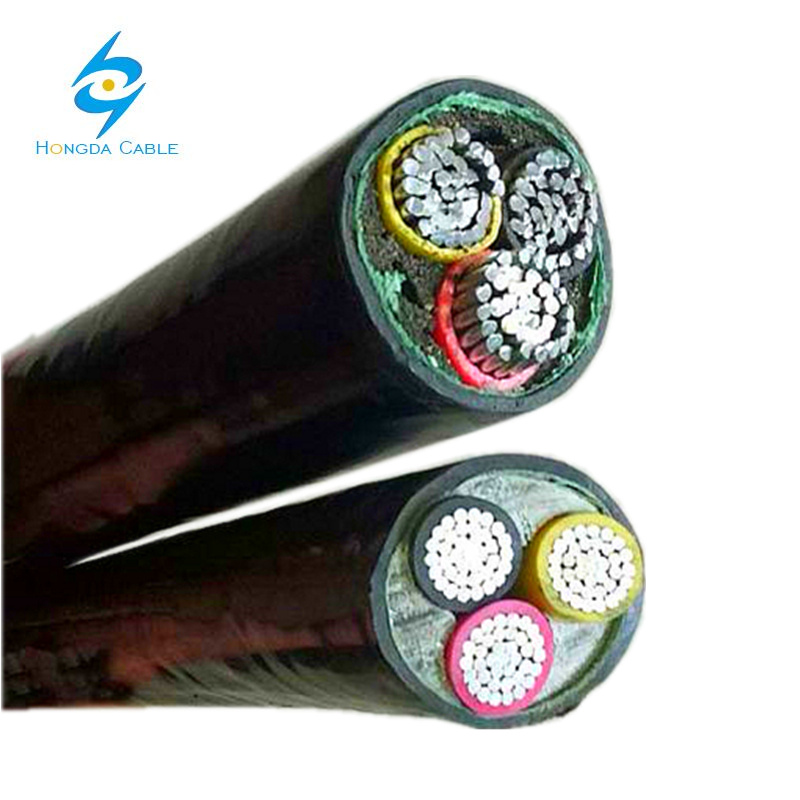 China Cable de potencia de aluminio aislado XLPE de baja tensión 4*50 en venta
