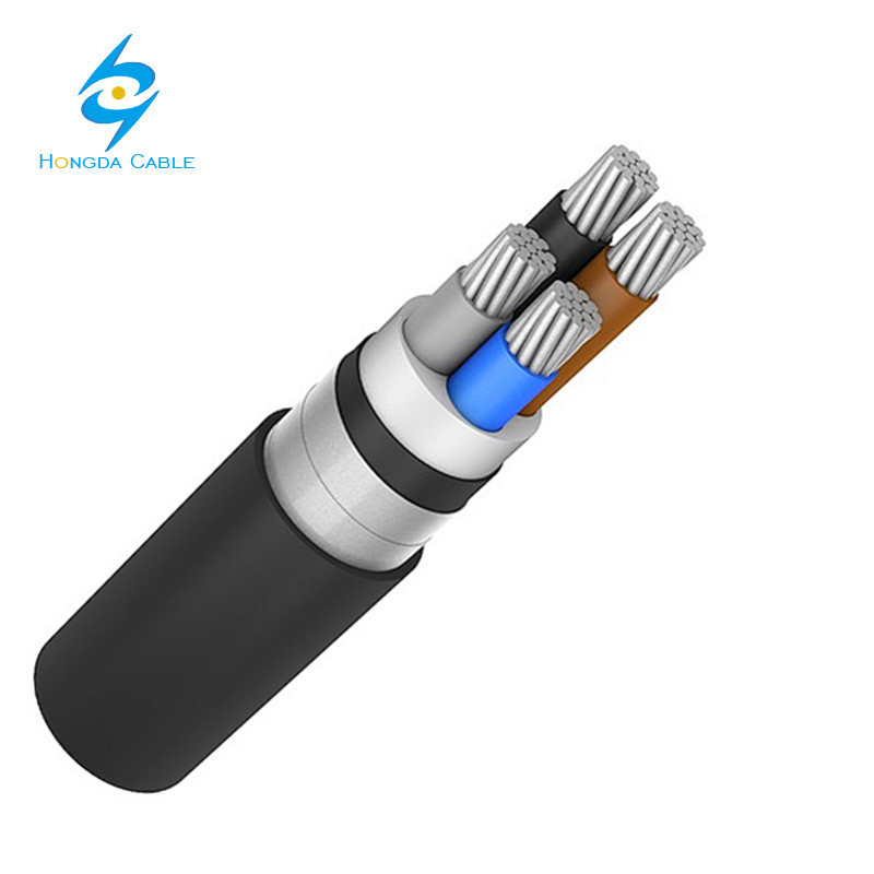 Lxav Al Conductor XLPE Double Steel Tape Armoured Aluminium Underground Industrial Cables