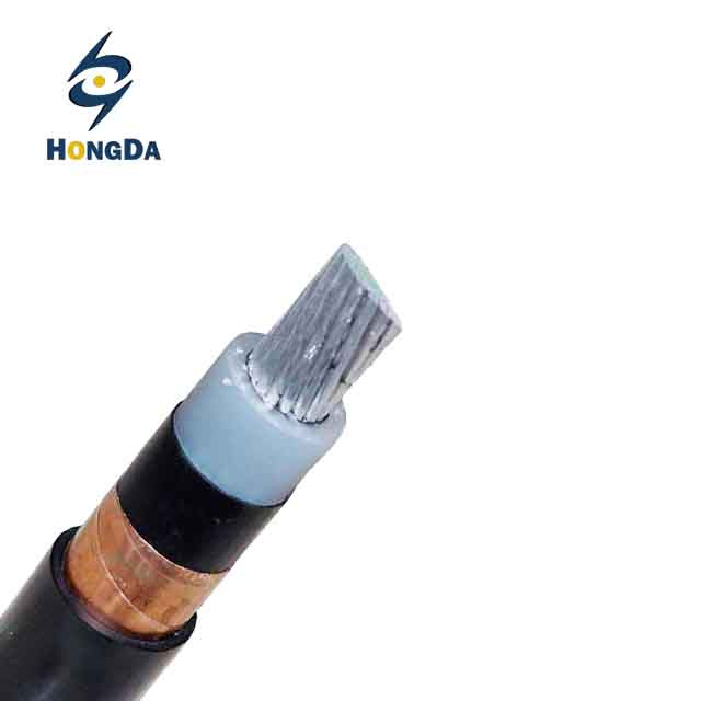 Medium Voltage Power Cable, 12/20 (24) Kv Al/XLPE/Wbt/Cws/Wbt/PVC 1c X 185mm2 Cable