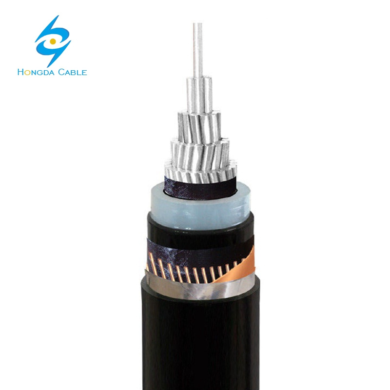 Medium Voltage Single Core XLPE Insulated Screened Aluminum Cable