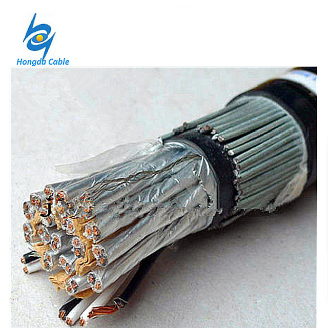 Cable de instrumento apantallado de pares trenzados múltiples con armadura de acero resistente a la llama