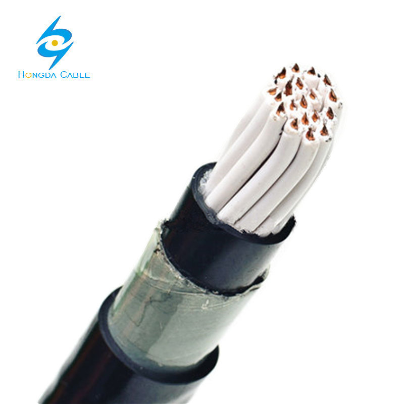 Multicore Cu PVC CT Sta Copper Tape Screened Steel Tape Armored Control Cable Low Voltage