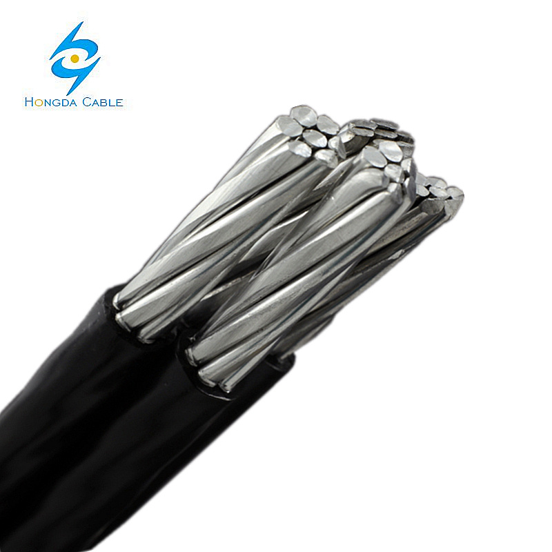 NFC 33209 Aluminum XLPE 4 Core 16sqmm Overhead Twist 4*16mm2 ABC Aerial Bundle Cable
