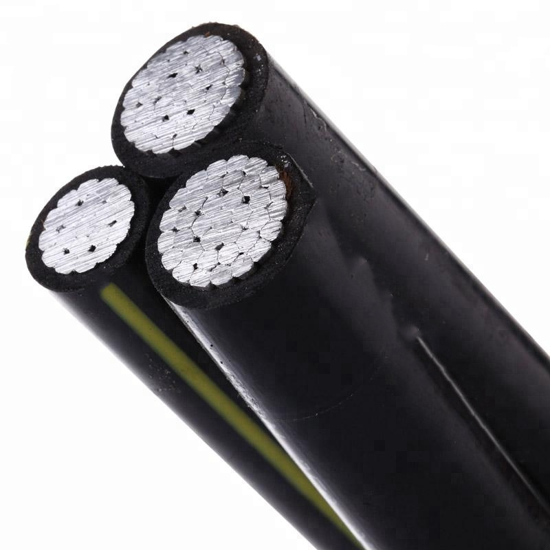 Overhead Aluminum Aerial Bundle Duplex/Triplex Service Drop Cable