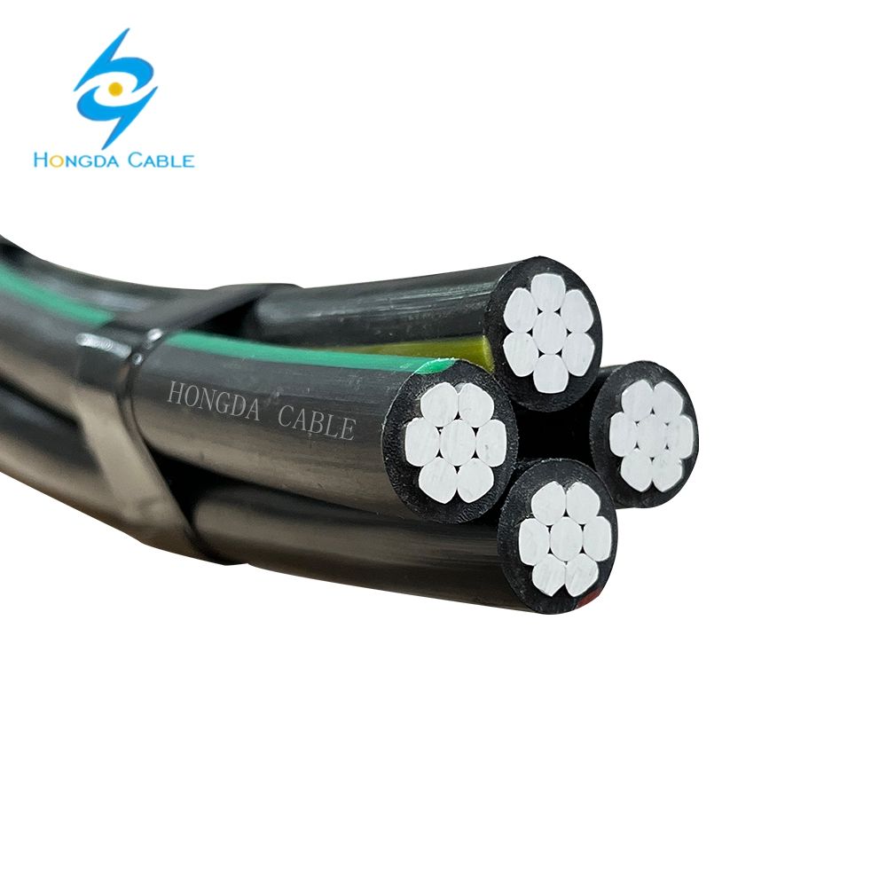 Overhead Insulated Bt Twisted Cable 4X16mm2 Alu NFC Standard
