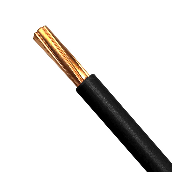 PVC Insulation 7 Wire Stranded Copper Conductor Wire Cable Thw 8 AWG 600V