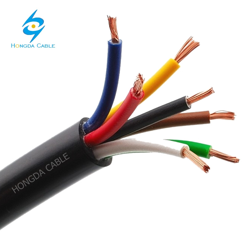 Cable Flexible Autoextinguible y Retardante de Llama 3X2.5mm, 3X1.5mm H05VV-F