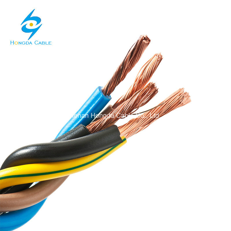 Transmisión de energía Cable flexible de cobre RV-K utilizado en la industria