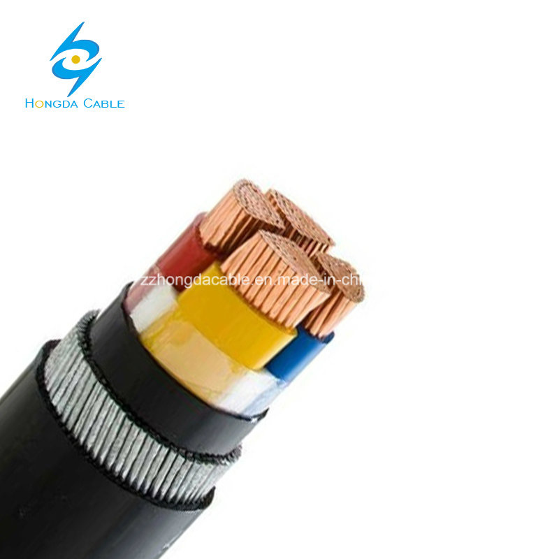 Power and Signal Cable 0, 6/1kv, PVC Insulated and Sheathed Nyy Cable