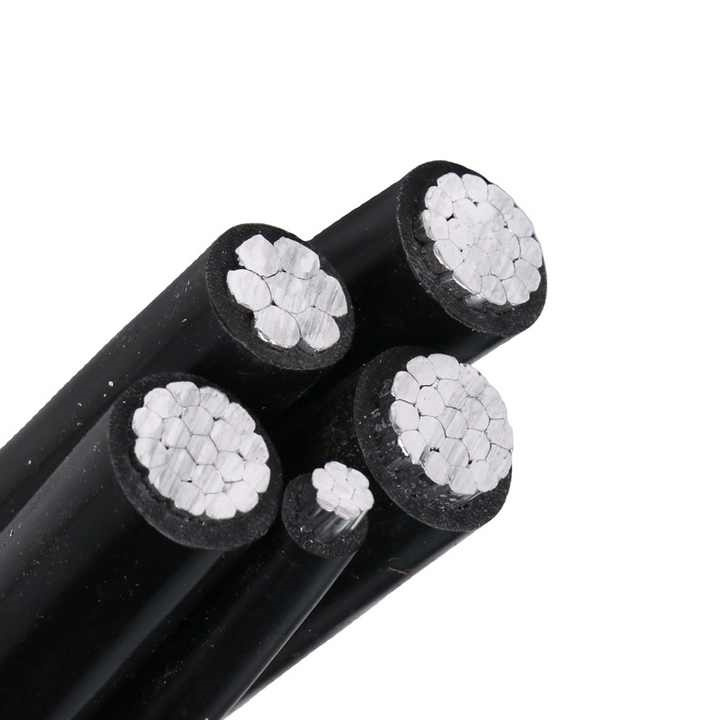 Prc Cable ABC 3X70+54.6+16 mm2 3X50+54.6+16 Aluminum Twisted Wire 3X35+54.6+1X16 Aerial Bundled Conductor