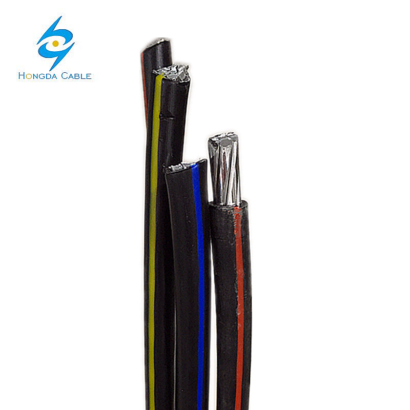 China Prc Insulated Aluminum Conductor ABC Twisted Torsade Cable 2*16mm2 on sale