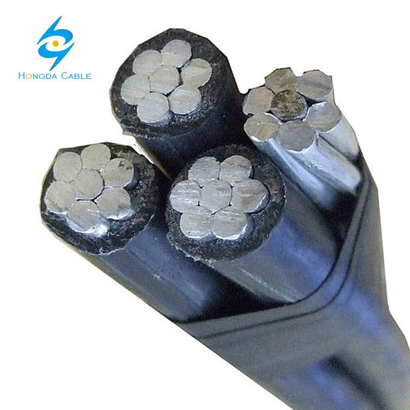 Prc Insulated Twisted Overhead Aluminum Cable 3*70+54.6+1*16