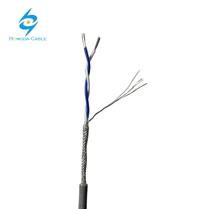 RS-485 120 Ohms 1 Pair 24AWG Braid Shield Communication Cable