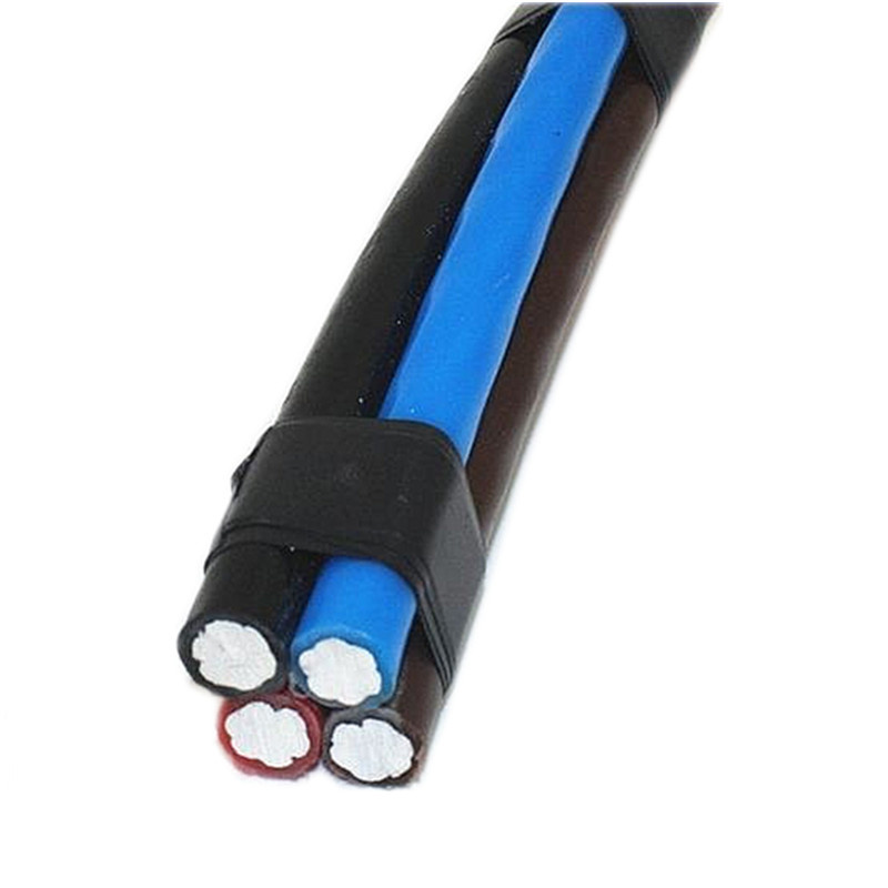 Línea de transmisión de cable de aluminio Retylene Torsade ABC 2*16 2*25 2*35 4X16 4X25 4X35 mm2
