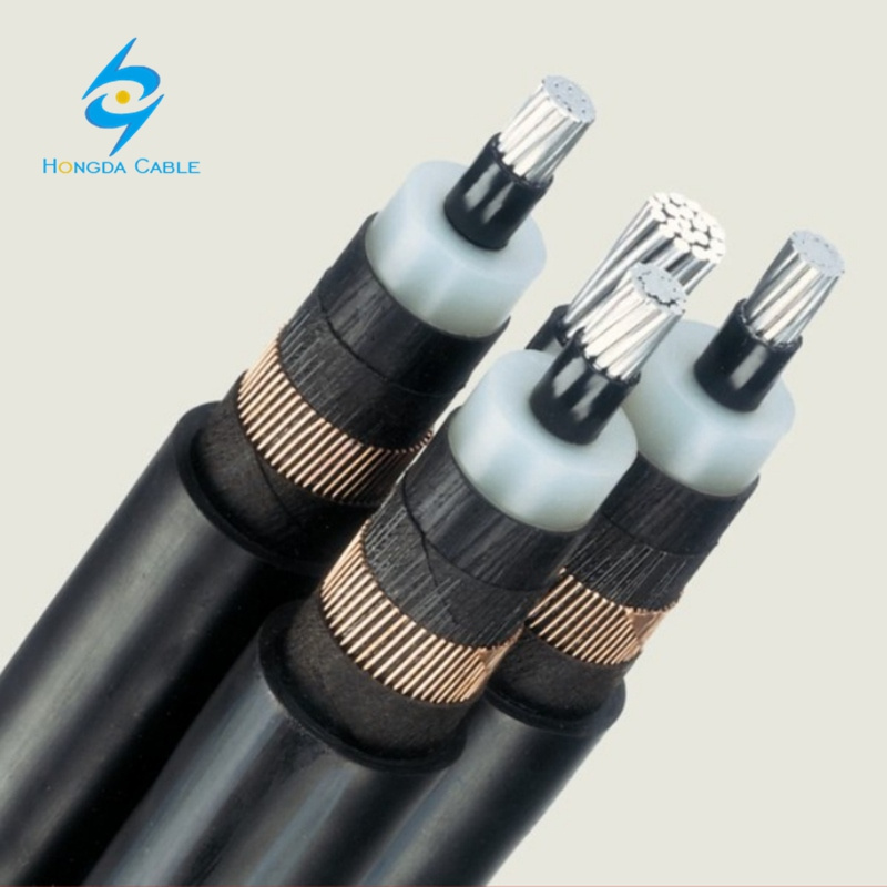 Rhvs Aluminium 12/20 Kv XLPE Insulated Overhead A2xs2yt Cable