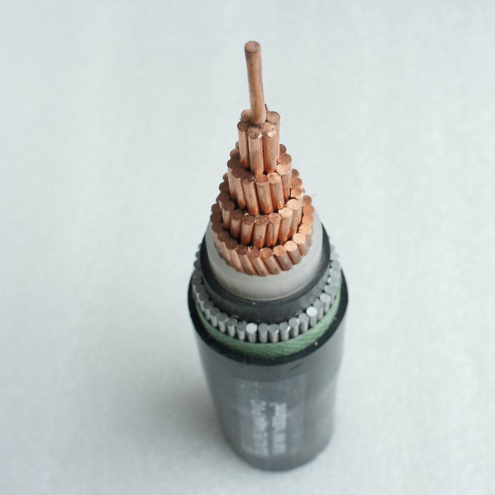 Single Core 1 X 630mm2 0.6/1kv Cu/XLPE/PVC Aluminium Wire Armoured Cable