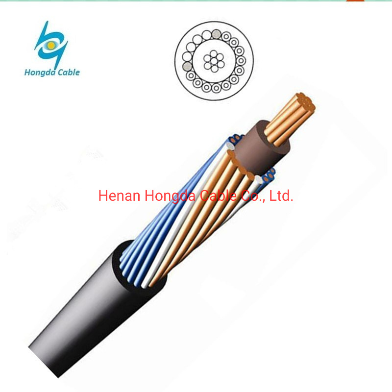 Southern Market Aerail Aluminum Copper Overhead Concentric Cable 2*10mm 2*16mm
