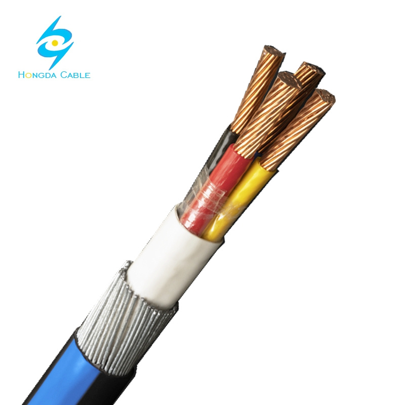 Steel Wire Armoured Lh Cable 2-4 Core Blue Stripe Swa Cable