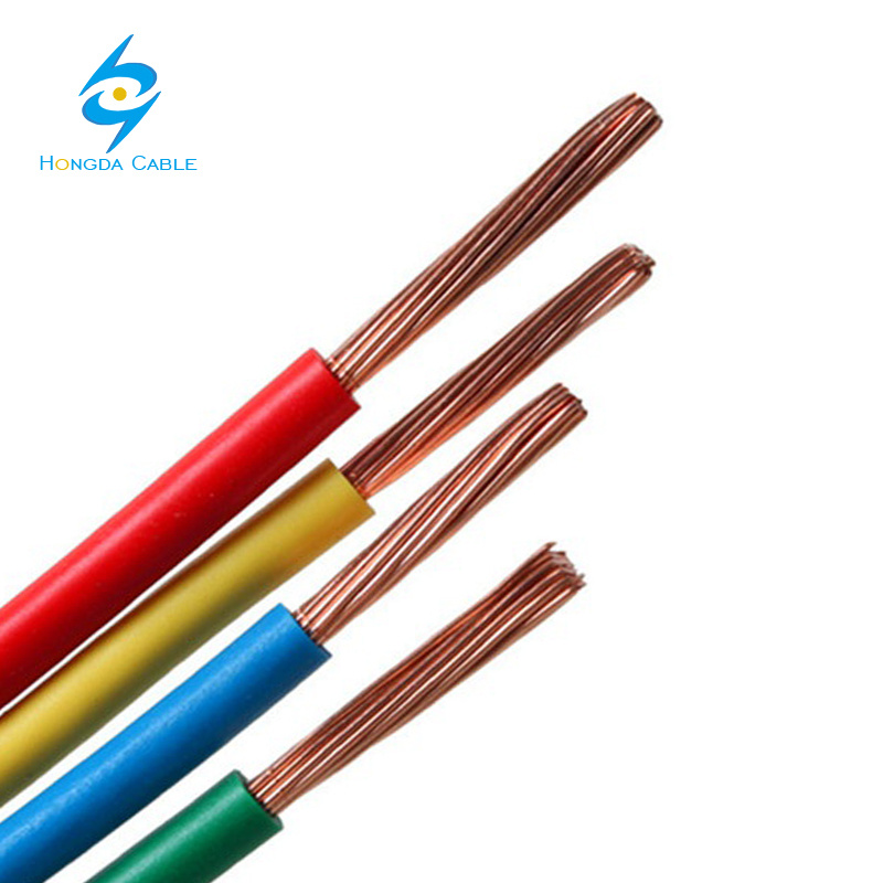 Stranded Copper Conductor H07V-R Cable 1X6mm2