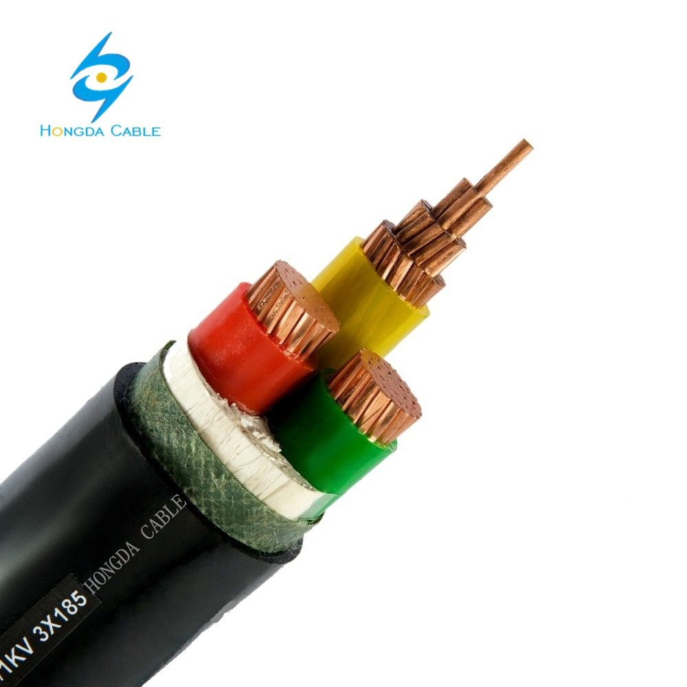 Three-Core 600/1000V XLPE Insulation, LSZH Sheath Copper Cables to BS 8573