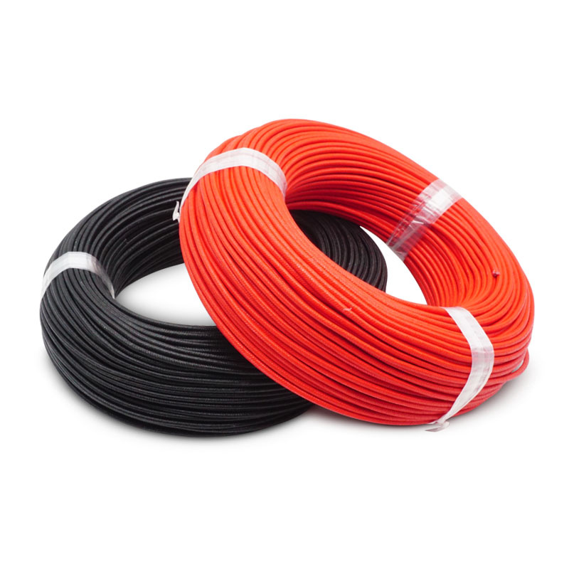 Tinned Cooper Silicone Wire 200° C 32/0.2 1.0mm Fire Proof Cable