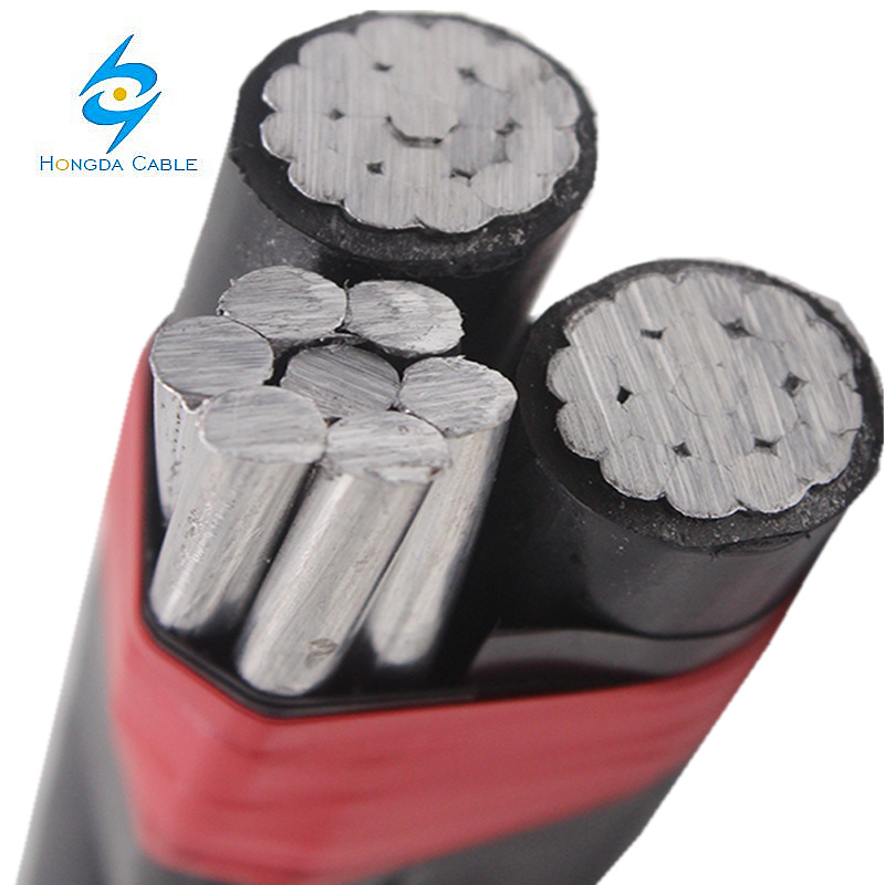 Triplex Aluminum Overhead Cable 6/7 2*6+6AWG