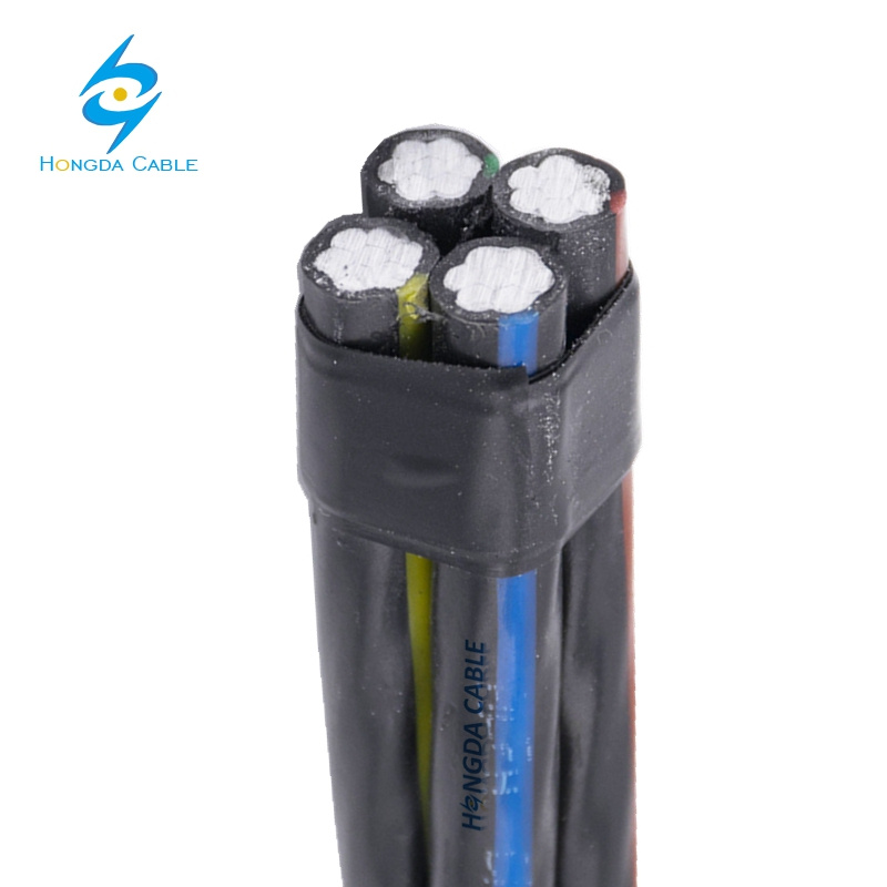 Twisted Lxs Aluminium Overhead Aerial Cable 0.6/1kv 3X70+54.6+2X16, 4X25mm2
