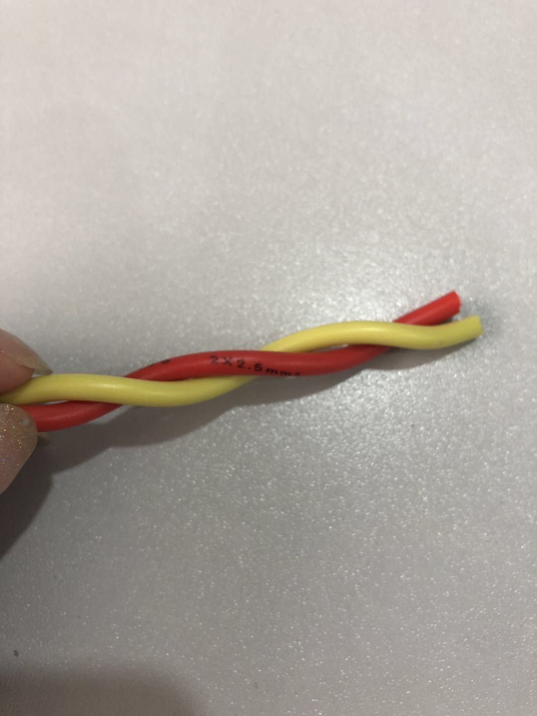 Twisted Wire 2X1.5mm2/ 2X2.5mm2/ 2X0.75mm2 Fire Resistant Electric Cable