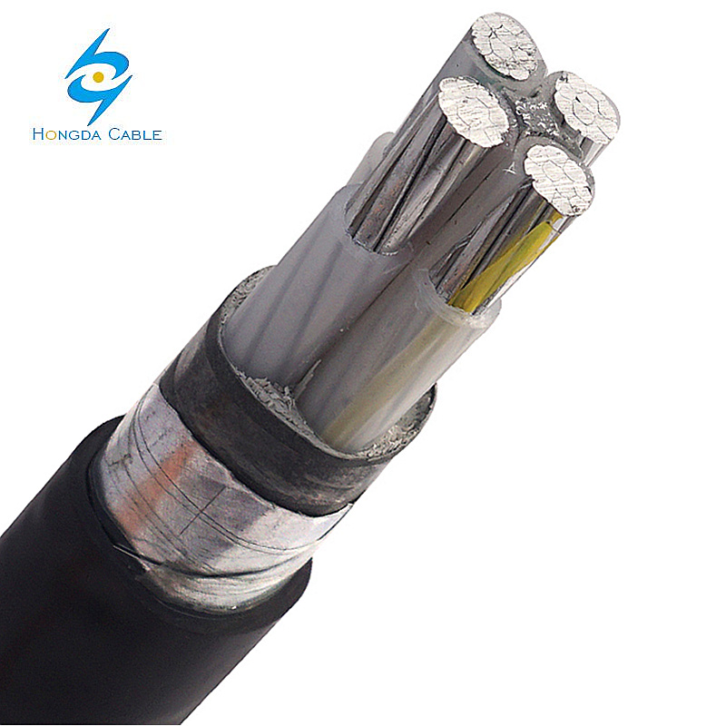 U1000 Arvfv Aluminum Armored Underground Cable 4*70 4*95 4*120 4*150