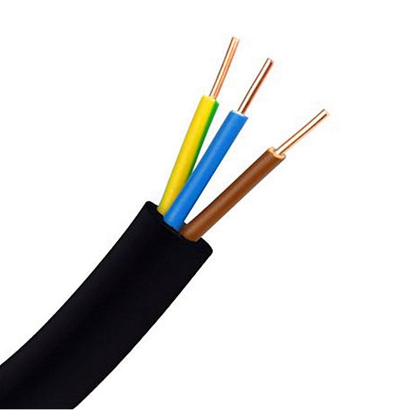 U1000 R2V R02V RO2V Electric Cable Xvb Fil Electrique 3G1.5 3G2.5 3G4 mm Noir Rigide