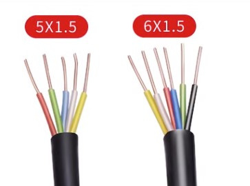 U1000 R2V Câble d′alimentation en cuivre rigide 3*2.5mm2