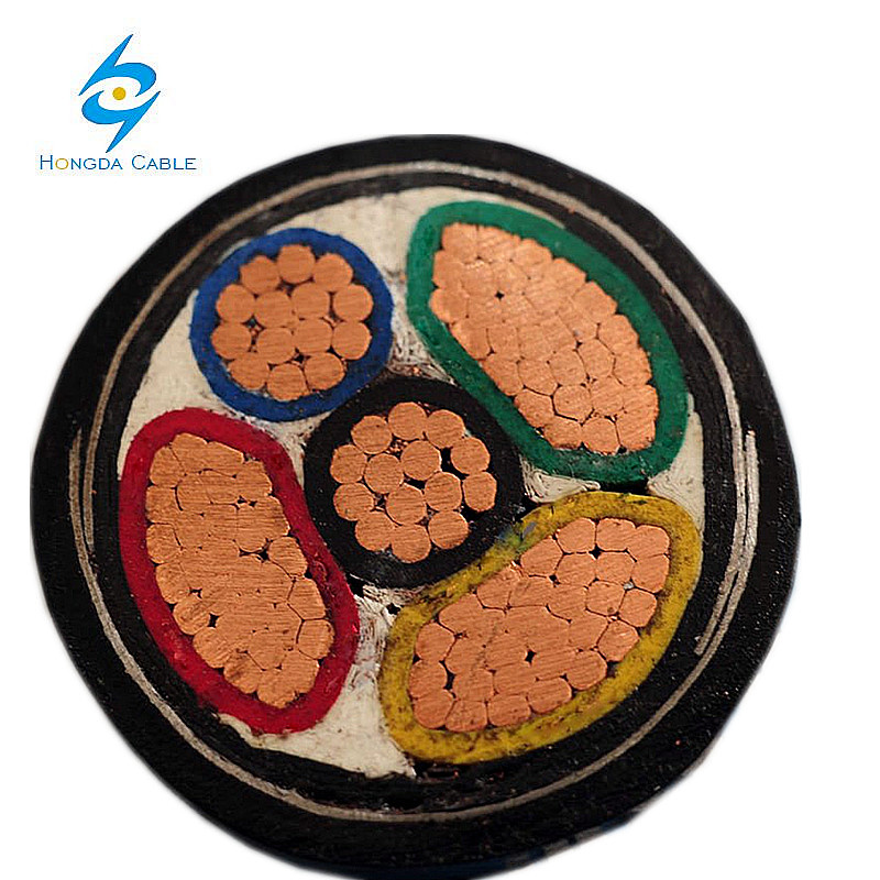 U1000 Rvfv Copper Armored Underground Cable 4*16 4*25 4*35 4*50