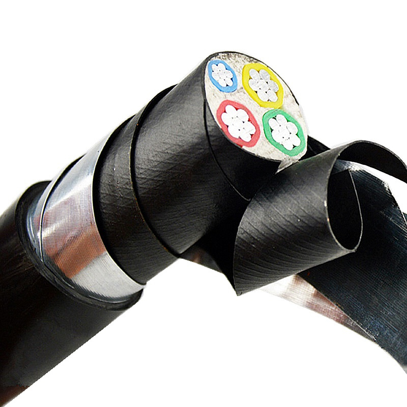Cable de Aluminio XLPE Estrangulado Subterráneo LV 4X25sqmm 4X35sqmm 4X50sqmm