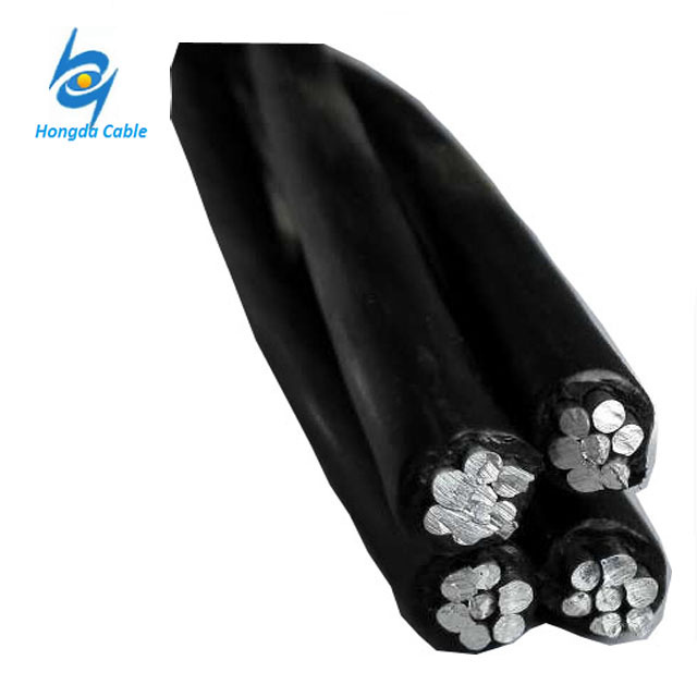 China Cable Aéreo Trenzado de Aluminio XLPE 4*35 en venta