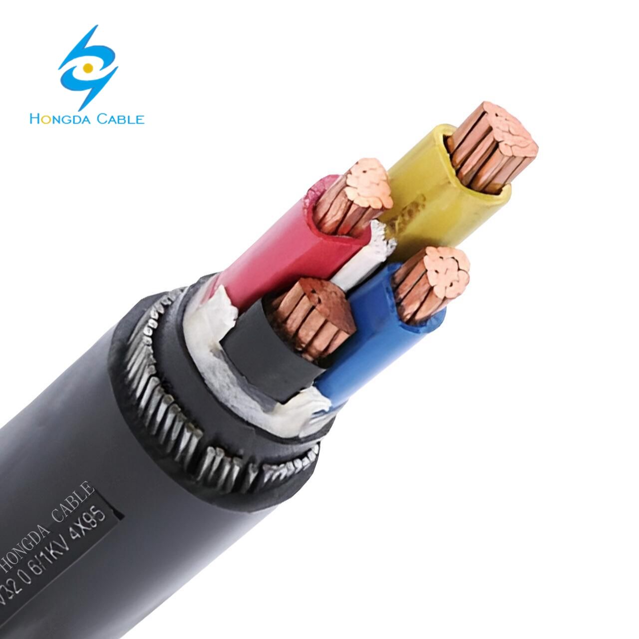 Yvz2V-U, Yvz2V-R, Nyry Galvanized Steel Armoured Underground Power Cable